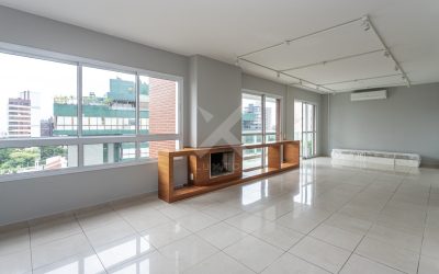 Apartamento com 152m², 2 dormitórios, 2 suítes, 3 vagas, no bairro Bela Vista em Porto Alegre para Alugar